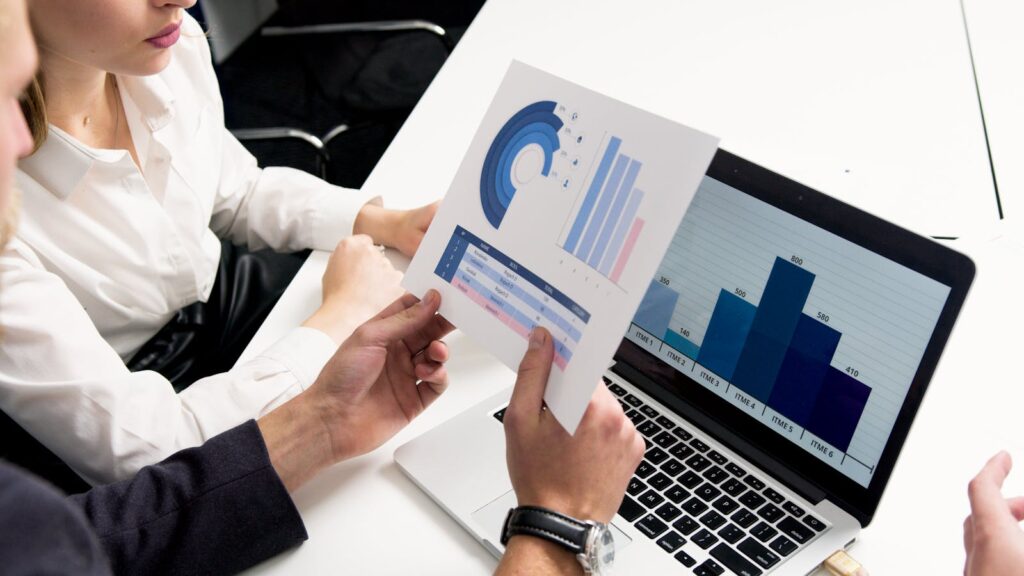 Grafik investasi